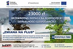 Zmiana na PLUS - dotacje na rozpocz�cie dzia�alno�ci