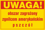 Uwaga! Zgnilec ameryka�ski pszcz� na terenie Skawiny!